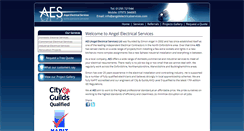 Desktop Screenshot of angelelectricalservices.com